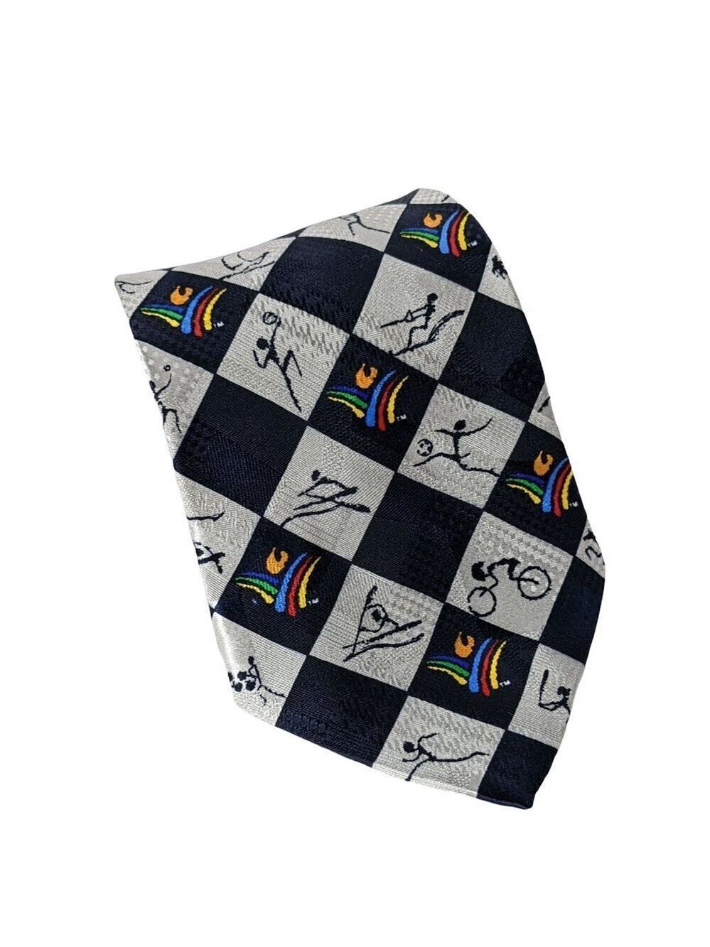 Pan Am Games Winnipeg 1999 Olympics Silk Necktie